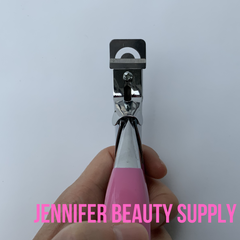 ACRYLIC NAIL TIP CUTTER - PINK