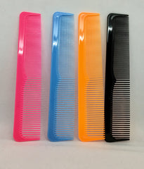 9 INCH BREAKABLE HAIR COMB 4 PIECE/PACK